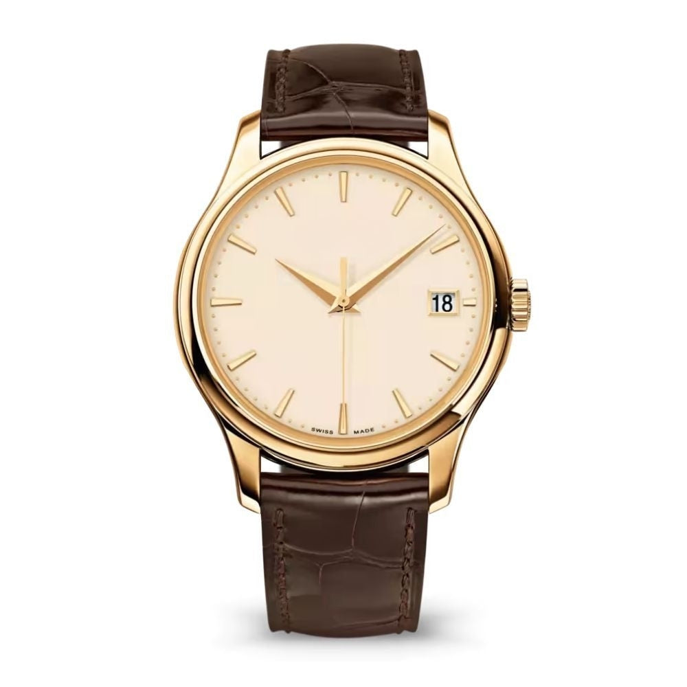 Calatrava 5227J-001 “Yellow Gold Ivory Dial”